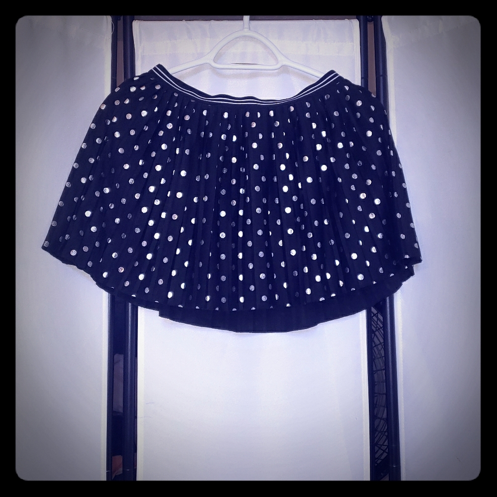 Justice pleated skirt